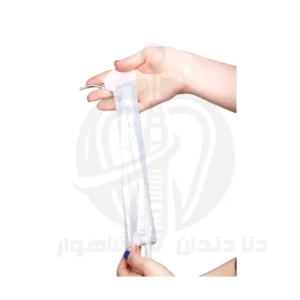 روکش پوآر نایلونی دندانپزشکی در نمای روبه‌رو