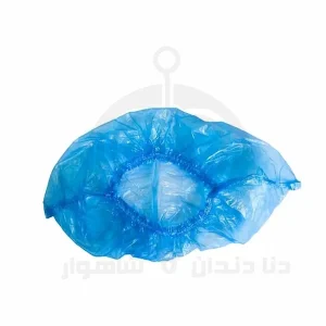 نمای نزدیک از کاور کفش نایلونی با لبه کش‌دار