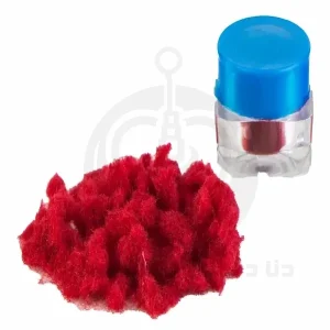 نمای روبه‌رو از ACRYLIC VEIN رگه اکریلیک ۱ گرمی روی زمینه سفید