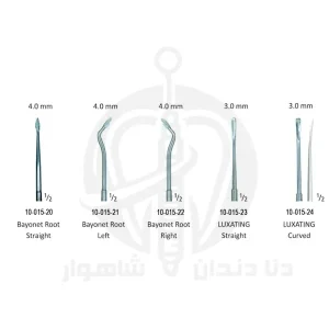الواتور نوک ریشه ROOT TIP ELEVATORS جویا در نمای روبه‌رو