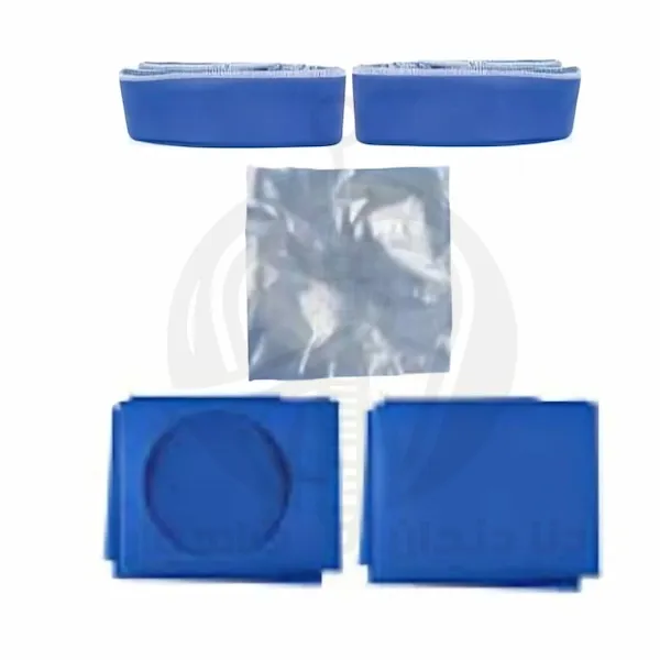 نمای روبهرو از SURGICAL PATIENT BASE KIT روی زمینه سفید
