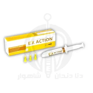 محلول اندودانتیک EX ACTION (اِکس اکشن) با بسته‌بندی کامل محصول