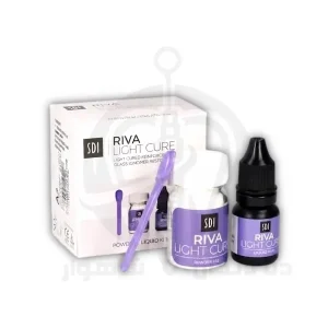 گلاس آینومر ریوا لایت کیور Riva Light Cure با بسته‌بندی محصول