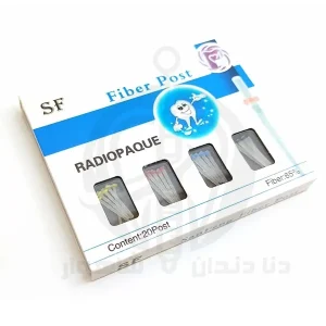 فایبر پست دندانپزشکی SF Fiber Post در بسته‌بندی شفاف
