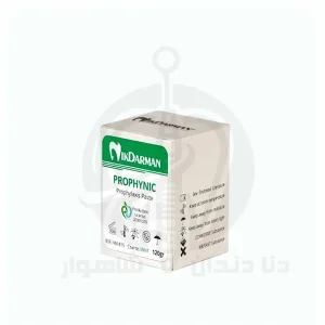 نمای روبه‌روی بسته خمیر جرمگیری Prophylaxis Paste