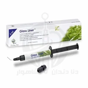 گلاس آینومر سرنگی نوری Glass Liner با بسته‌بندی کامل محصول