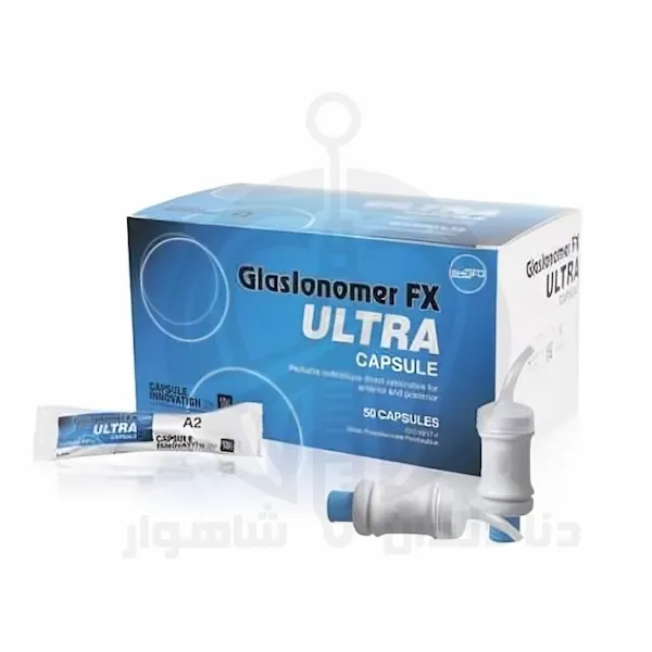 گلاس آینومر کپسولی FX ULTRA با بستهبندی کامل محصول