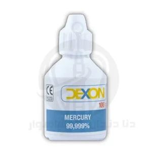 بسته‌بندی جیوه دکسون DEXON QUICKSILVER در نمای روبه‌رو