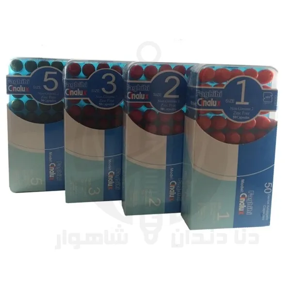 بستهبندی آمالگام کپسولی سینالوکس CINALUX Amalgam در نمای روبهرو