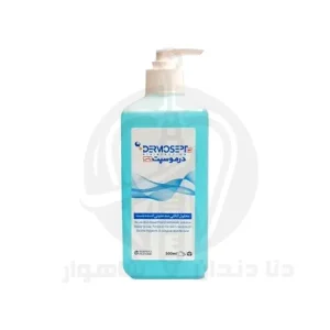 محلول ضدعفونی کننده دست Dermosept Plus یک لیتری در نمای کامل
